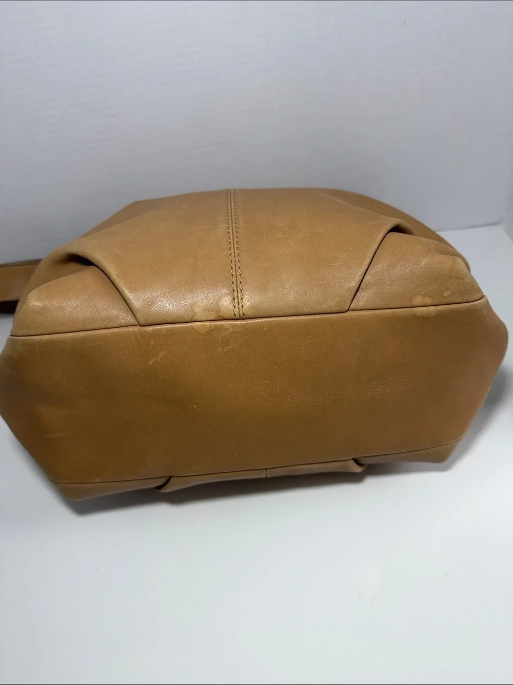 Coach Caramel Leather Shoulder Hobo